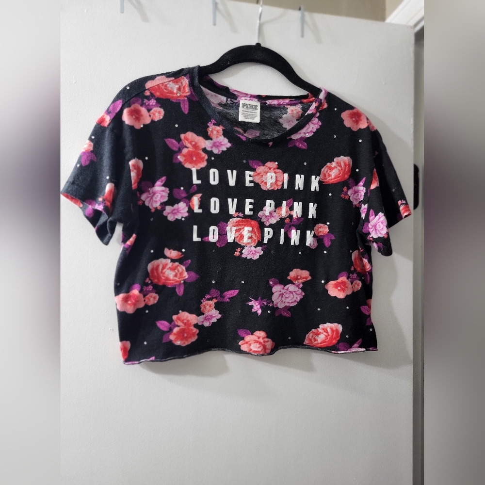 PINK Crop Top